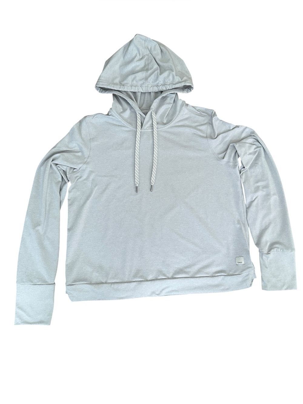 Vuori Women's Halo Essential Hoodie Size S Gray